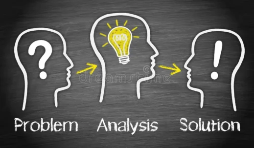 problem-analysis-solution-drawing-human-heads-blackboard-showing-business-concept-35278199
